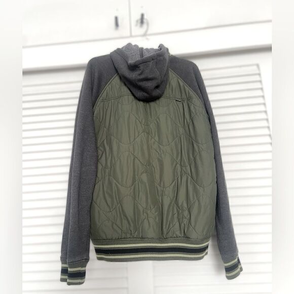 Hurley Hooded Winter Ski Jacket Coat Size L - Picture 4 of 13